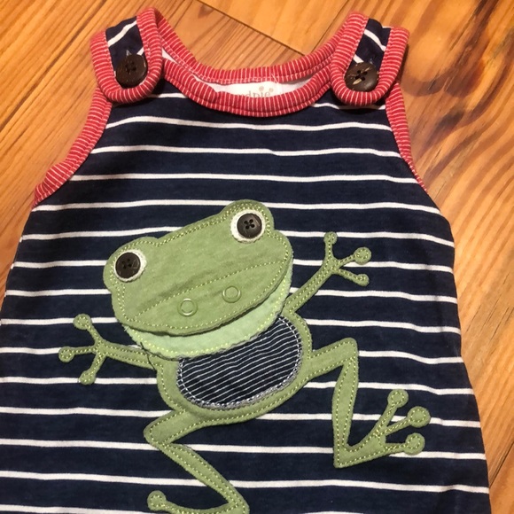 Mud pie 0-3month frog outfit - Picture 6 of 6